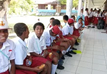 Sebanyak 63 Siswa Kelas VI SD YPK Sorido Biak Ikuti  Ujian Akhir Sekolah