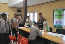 Pastikan Kesehatan Personel Tetap Prima, Polres Biak Lakukan Rikkes Berkala