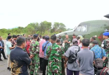 Pangkodau III Tinjau Pembangunan Pangkalan Udara Militer di Manokwari Selatan