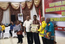 DPRK Biak Apresiasi Kunker Gubernur Membawa Dampak Positif