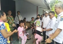Pasca Bencana Ledakan di Biak,Warga Terdampak Mendapat Bantuan