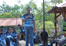 Wing Udara 3 Aktifkan Kembali Kolam Pancing Rajawali Laut Tangguh Samau Biak
