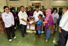 HIKMA Biak Numfor Salurkan Bantuan bagi Korban Ledakan Bom Sisa Perang Dunia II