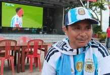 Fans Argentina Biak Setia Dukung Messi di Piala Dunia