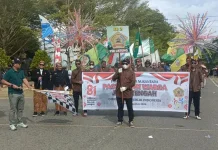 PW Jateng Biak Numfor Tampilkan Seni Khas di Karnaval Budaya Nusantara
