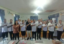 DP3AKB Biak Numfor Melaksanakan Pembinaan Gerakan Orang Tua Asuh Cegah Stunting