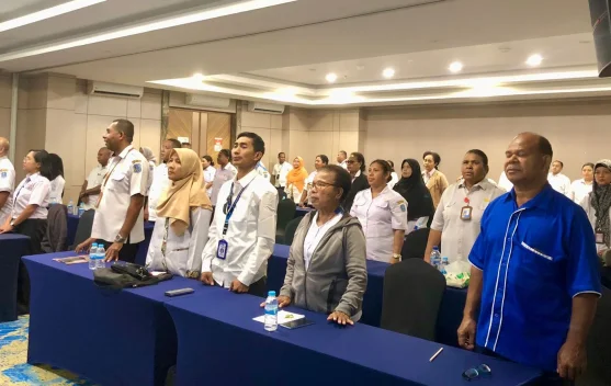 Bimtek pembuatan SKP dan PAK serta pengisian e-kinerja Disdikdaya Biak Numfor