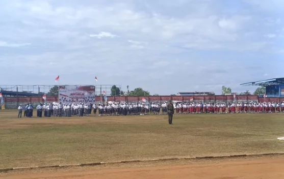 Upacara HUT RI ke-81, Kadistrik Biak Kota, Marthen Kafiar: Mari Perkuat Persatuan
