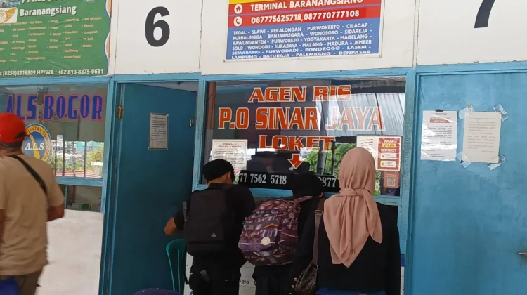 Aktivitas Pemudik Mulai Ramai di Terminal Baranangsiang Bogor
