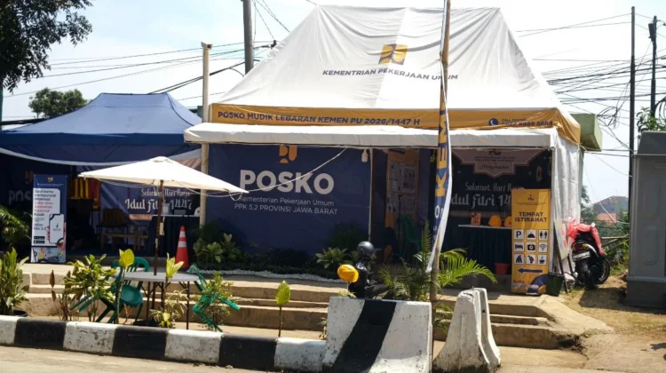 Posko Mudik Simpang Yasmin Siaga, Arus Lalu Lintas Masih Lenggang