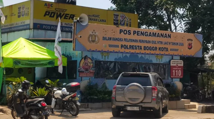 Posko Mudik Simpang Yasmin Siaga, Arus Lalu Lintas Masih Lenggang