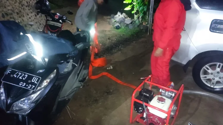 Banjir dan Longsor Menerjang wilayah Nagrak Kabupaten Sukabumi