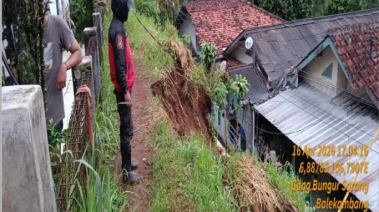 Hujan Deras Mengguyur Kabupaten Sukabumi, BPBD Catat 6 Kejadian Bencana