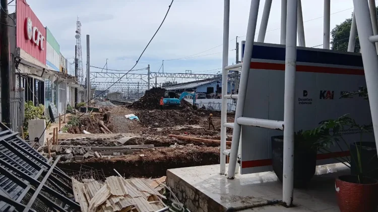 Pengembangan Jalur 6-8 Stasiun Bogor Terus Dikebut