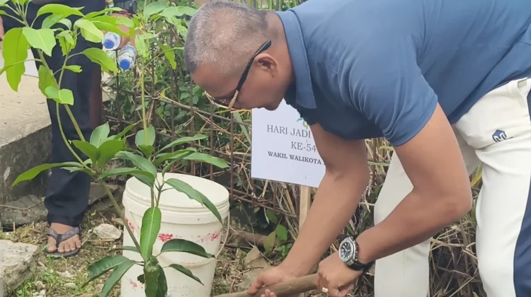 Gerakan Tanam Pohon Warnai Festival Tangguh Bencana di Bogor Utara
