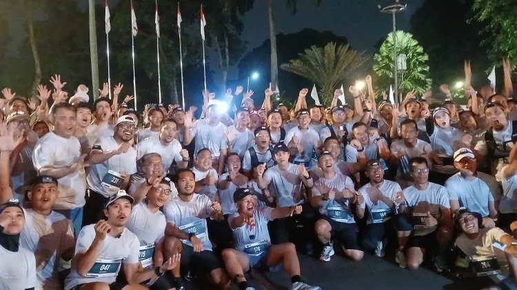Ratusan Pelari Meriahkan Malam Puncak HJB Run 2026