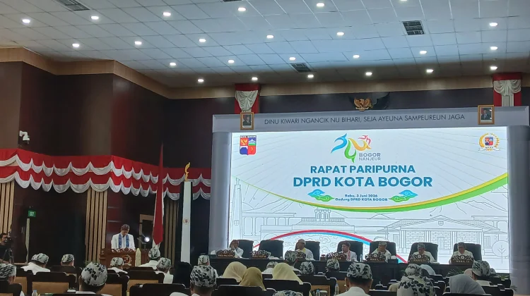 Peringatan HJB ke-544: Usung Tema "Bogor Nanjeur", DPRD Kota Bogor Gelar Rapat Paripurn