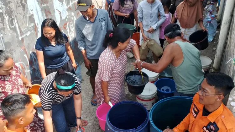 BPBD Kabupaten Bogor Distribusikan Air Bersih akibat Kemarau