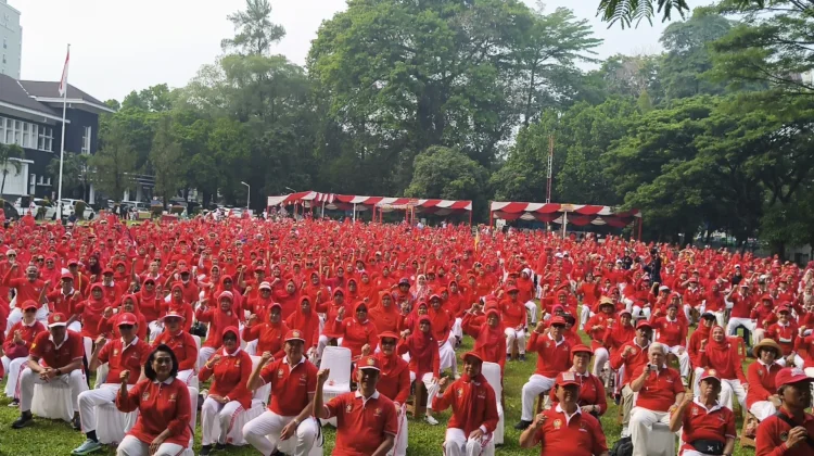 Ribuan Peserta Ikuti Latbergab 2000 Kali BEP di Bogor