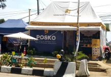 Posko Mudik Simpang Yasmin Siaga, Arus Lalu Lintas Masih Lenggang