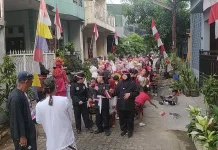 Warga Perumahan Ciriung Cemerlang Cibinong Antusias Ikuti Karnaval HUT RI ke-81