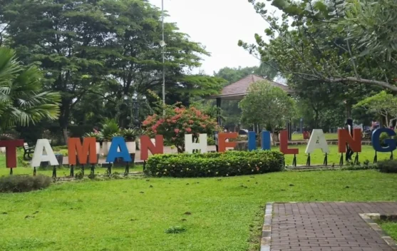 Taman Heulang Ramai Dikunjungi Warga saat Akhir Pekan