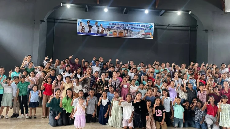 Perpustakaan Keliling Sasar Literasi Anak di Ende