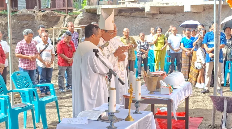 Katedral Ende Mulai Bangun Aula Sambut Seabad Paroki