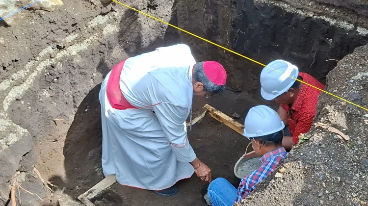 Katedral Ende Mulai Bangun Aula Sambut Seabad Paroki