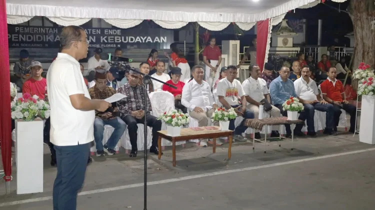 Pawai Obor Semarakkan Peringatan Hari Lahir Pancasila di Ende