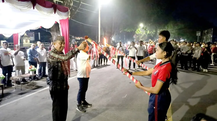 Pawai Obor Semarakkan Peringatan Hari Lahir Pancasila di Ende