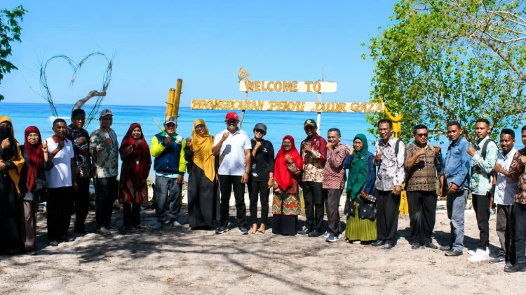 Kemenag Flores Timur Lepas 250 Tukik di Solor Selatan, Dukung Konservasi Penyu