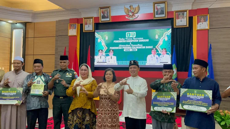 Sinergi Pemprov Kalbar dan Kabupaten Sanggau Menguat Melalui Safari Ramadan