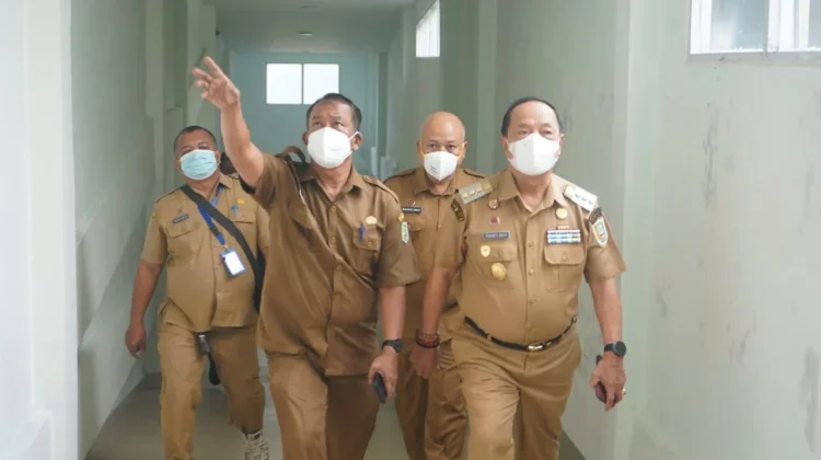 Bupati Ontot Cek Kesiapan RSUD M.Th. Djaman Tangani Pasien Terdampak Karhutla