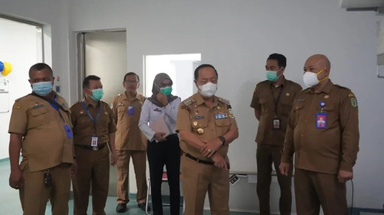 Bupati Ontot Cek Kesiapan RSUD M.Th. Djaman Tangani Pasien Terdampak Karhutla