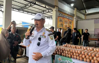 Pemkab Sanggau Gelar Pangan Murah di Pasar Seroja