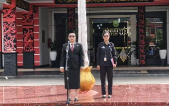 Wabup Susana Pimpin Upacara Hari Berkabung Daerah di Sanggau