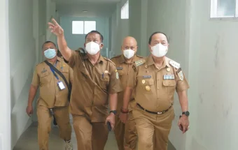 Bupati Ontot Cek Kesiapan RSUD M.Th. Djaman Tangani Pasien Terdampak Karhutla