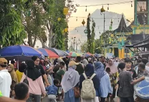 Hari Terakhir Festival Takjil Ramadan Sanggau Diserbu Pengunjung