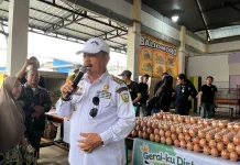 Pemkab Sanggau Gelar Pangan Murah di Pasar Seroja