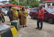 Wabup Susana Cek Stok BBM ke SPBU Bunut