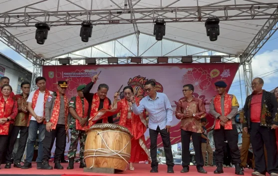Perayaan Cap Go Meh 2026 di Sanggau Meriah