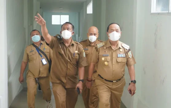 Bupati Ontot Cek Kesiapan RSUD M.Th. Djaman Tangani Pasien Terdampak Karhutla
