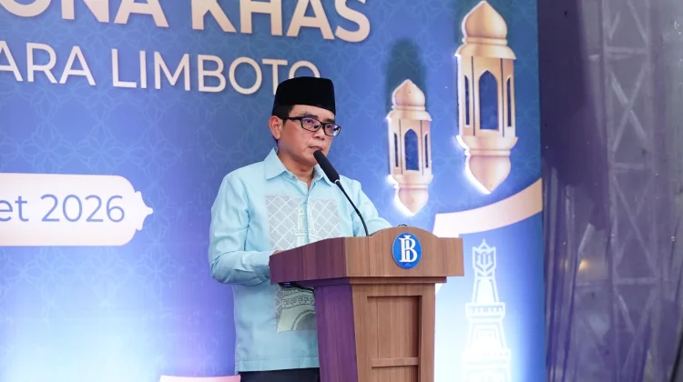 Peluncuran Zona Halal Kawasan Food Court Limboto