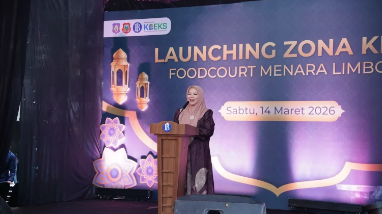 Peluncuran Zona Halal Kawasan Food Court Limboto