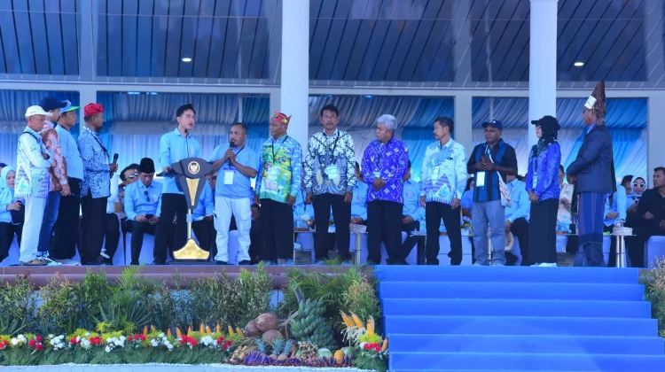 Acara  PENAS KTNA ke XVII di Gorontalo Dibuka Wakil Presiden