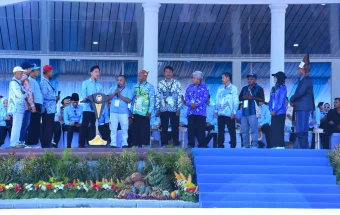 Acara  PENAS KTNA ke XVII di Gorontalo Dibuka Wakil Presiden