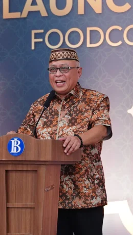 Peluncuran Zona Halal Kawasan Food Court Limboto