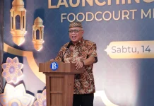 Peluncuran Zona Halal Kawasan Food Court Limboto