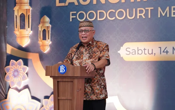 Peluncuran Zona Halal Kawasan Food Court Limboto